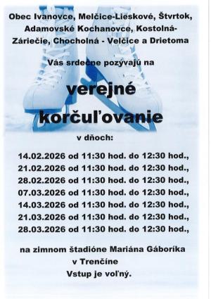 verejné korčuľovanie